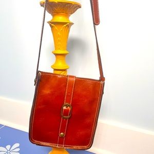 Patricia Nash tan cross body